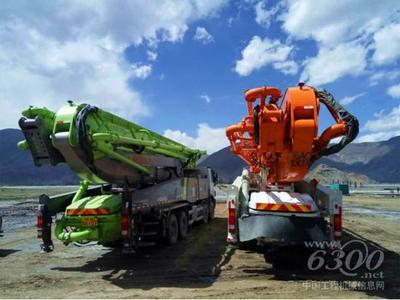 中聯重科工程機械4.0產品助建拉薩市政